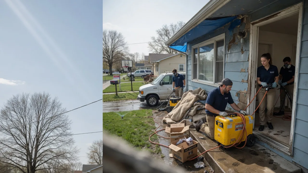 Basement Flood Cleanup in La Crosse, FL near me